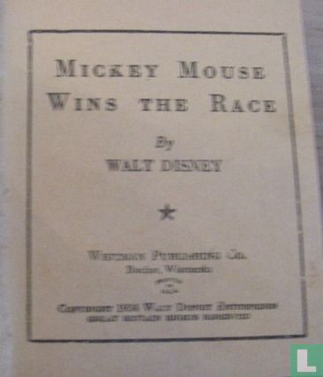 Mickey Mouse wins the race!