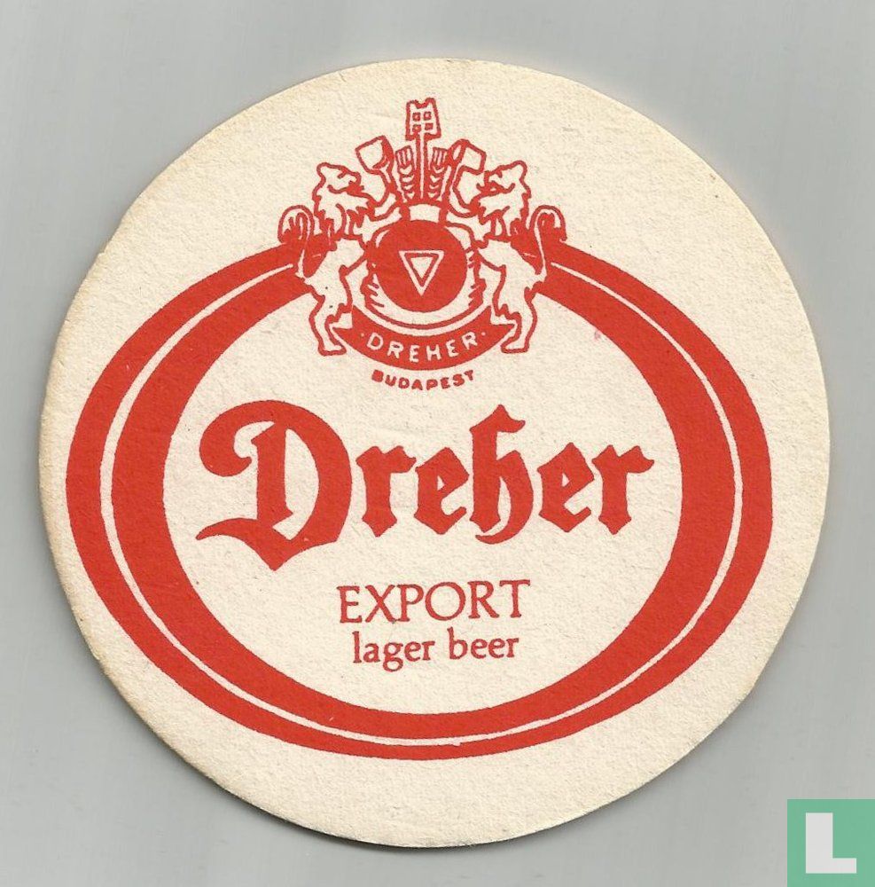 Dreher export lager beer