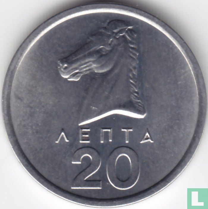 Grèce 20 lepta 1978