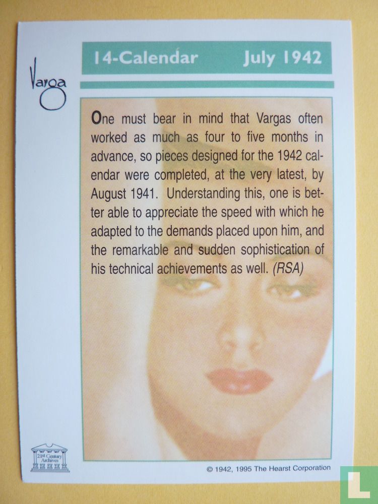 Calendar July 1942