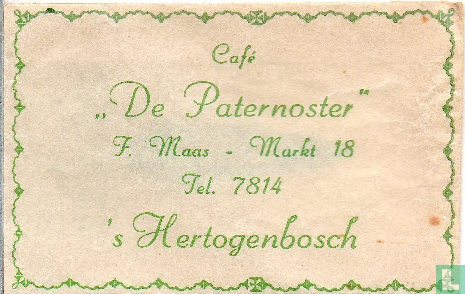 Café "De Paternoster"
