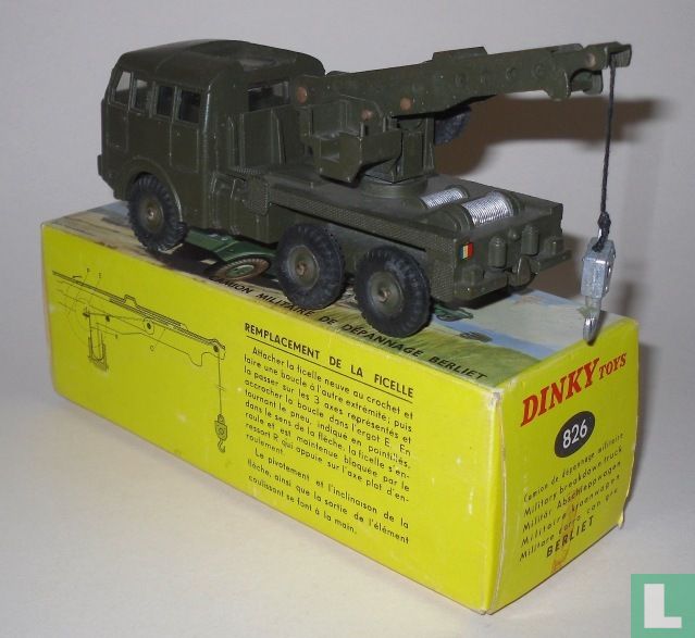 Camion Militaire BERLIET Ancien - Jouet Dinky Toys France - Occasion - Collection