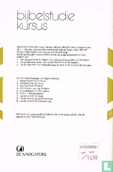Bijbelstudie kursus 6