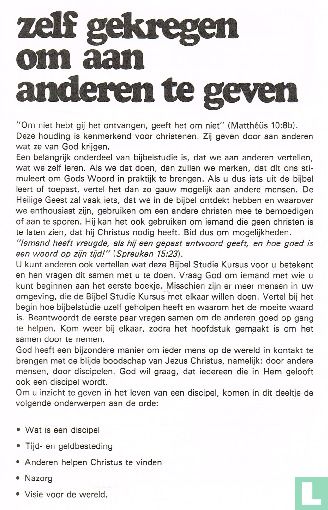 Bijbelstudie kursus 6