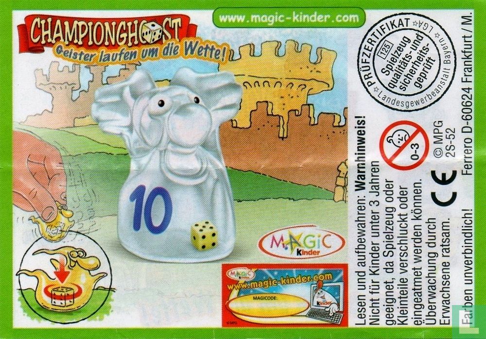 Ghost nr 10 (Orange dés) 