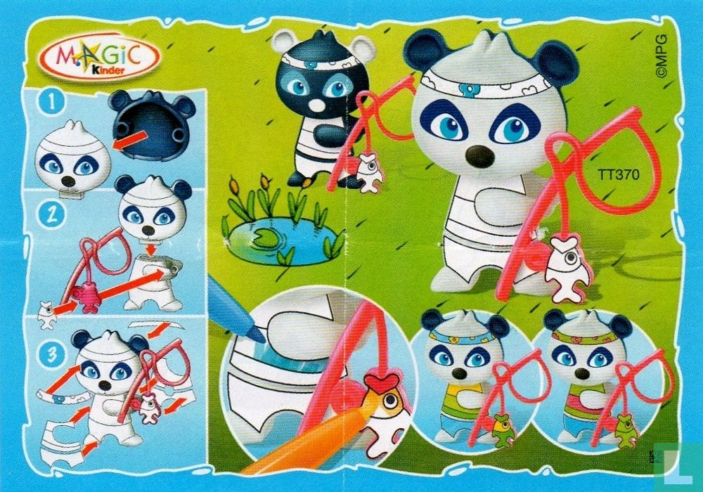 Panda with rod