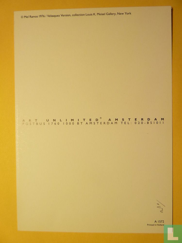 Velasquez Version 1976