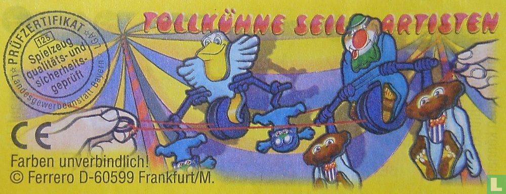 Pelikan mit Katzen 