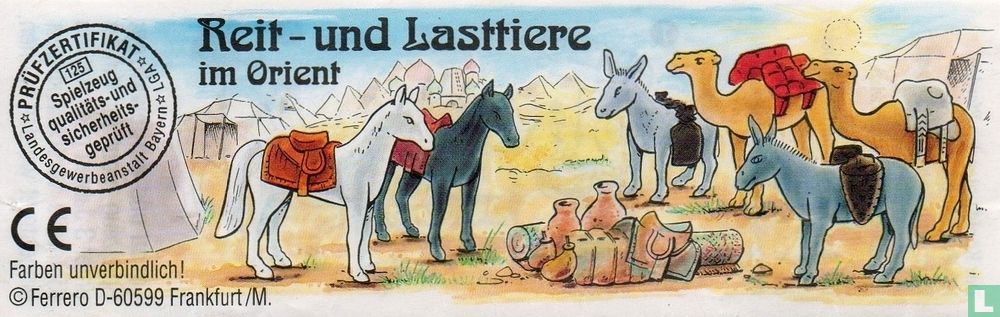 Kamel mit Lastsattel