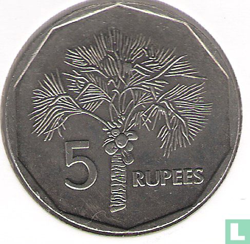 Seychellen 5 rupees 2000