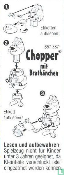 Chopper mit Brathähnchen