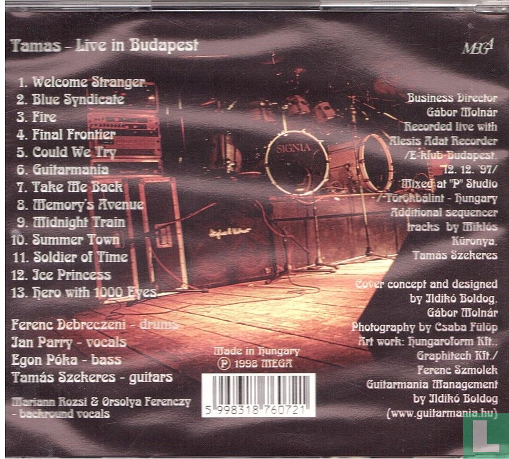 Live in Budapest
