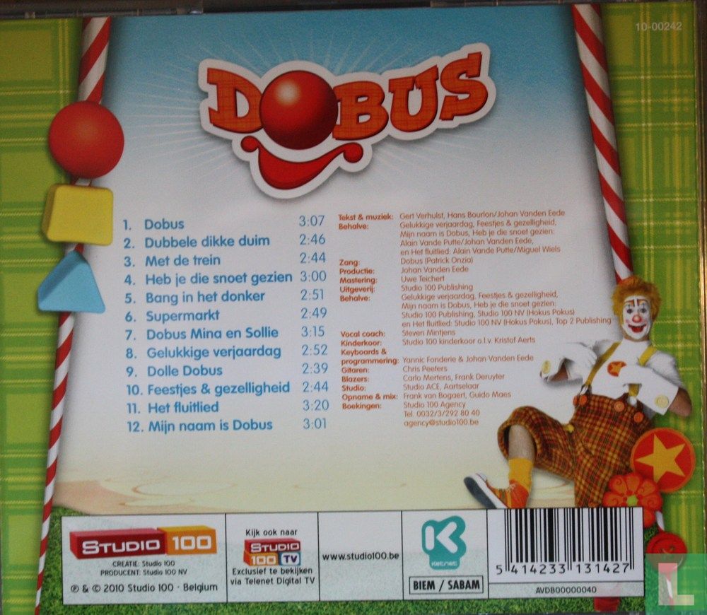 Assert Lot Bijwerken Dobus CD: AVDB000000040 (2010) - Bourlon, Hans - LastDodo