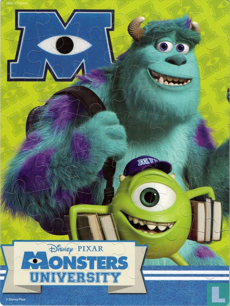 Monster Uni - Maxi puzzel