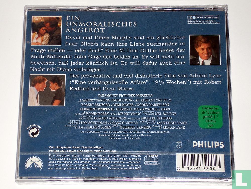 Ein unmoralisches Angebot
