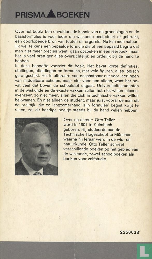 Vademecum van de wiskunde