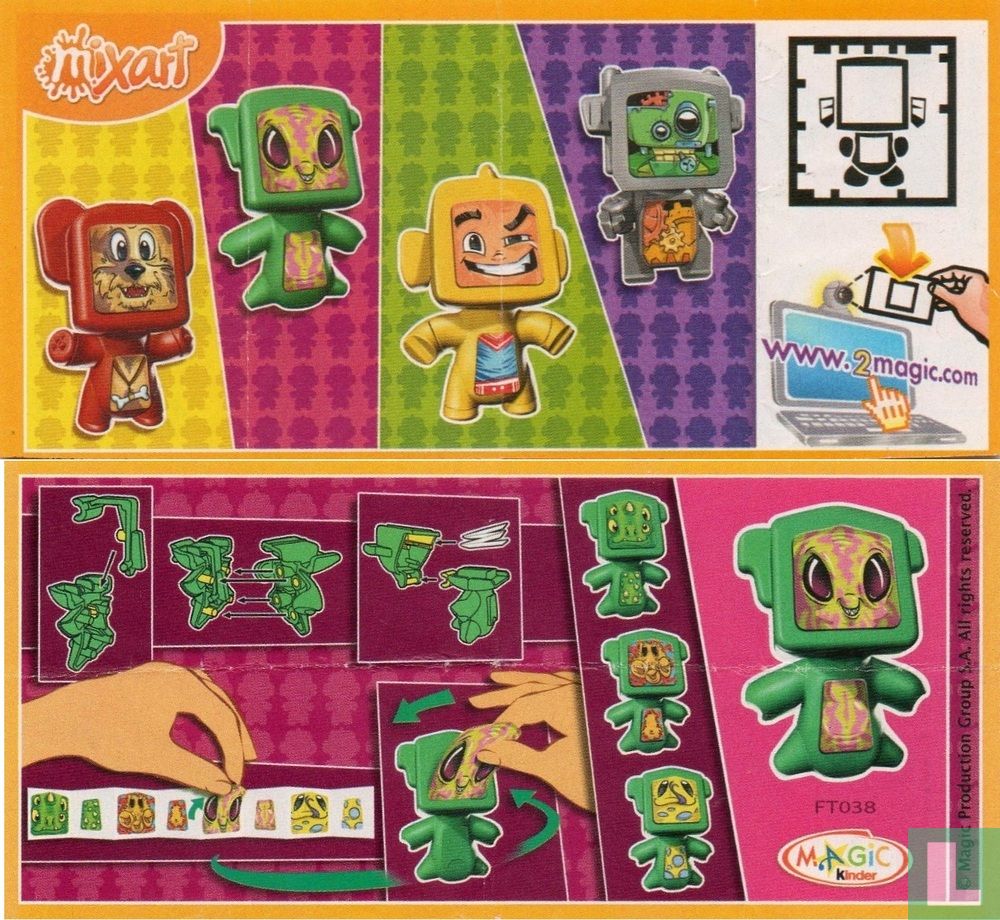Male robot (vert)