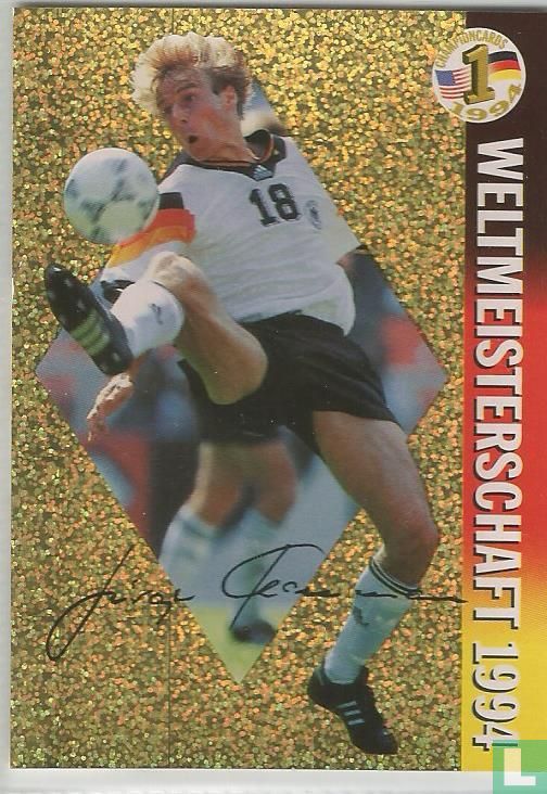 Maillot Allemagne 1994 - Klinsmann #18 - Coupe Du Monde - Taille XL