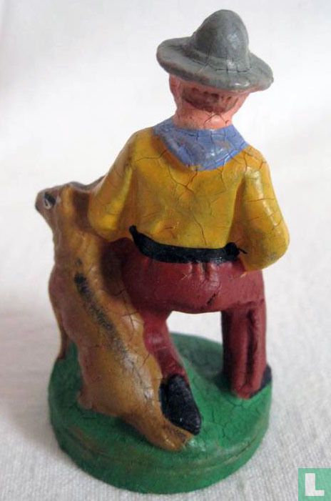 Trapper mit Hund