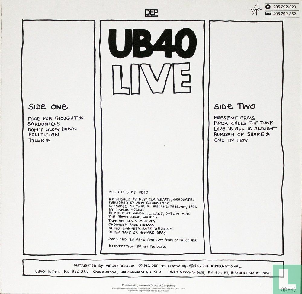 UB40 Live
