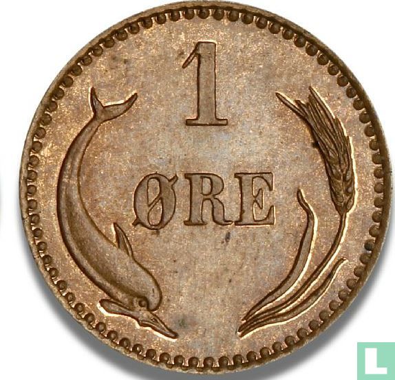 Denmark 1 øre 1881