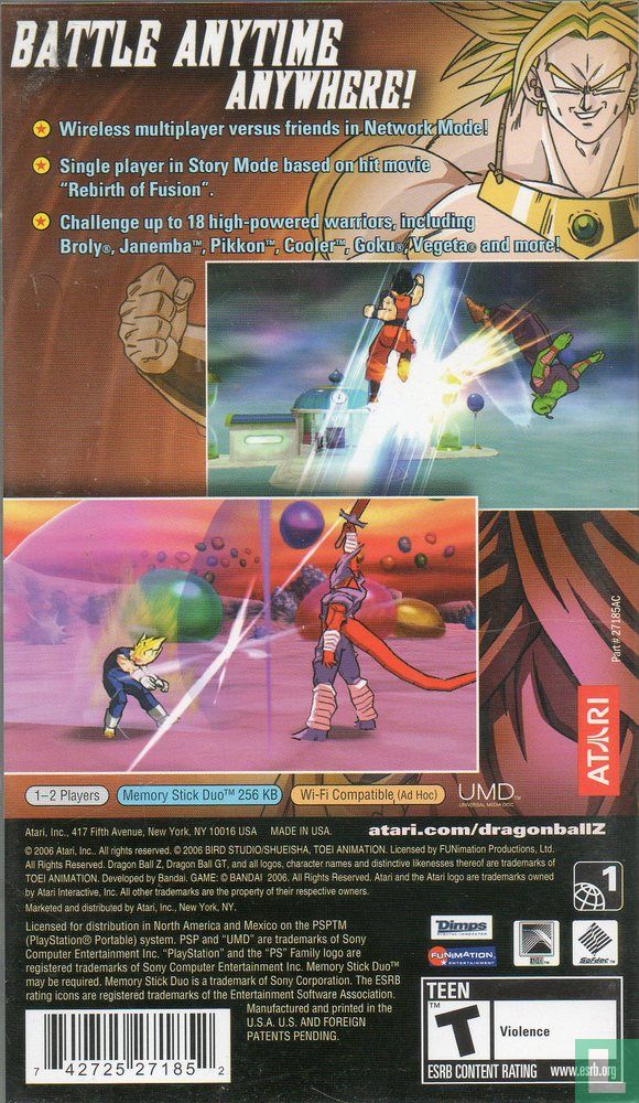 Dragon Ball Z: Shin Budokai (2006)