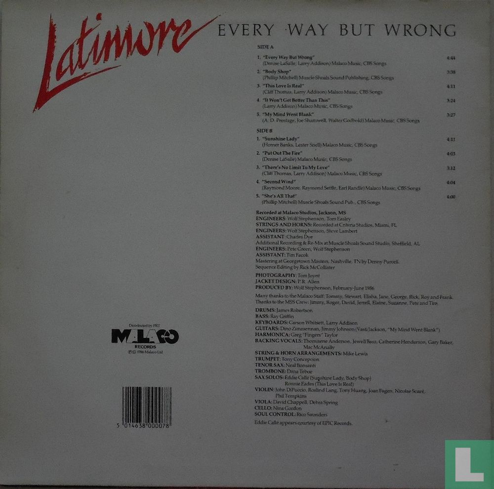 everyway but wrong