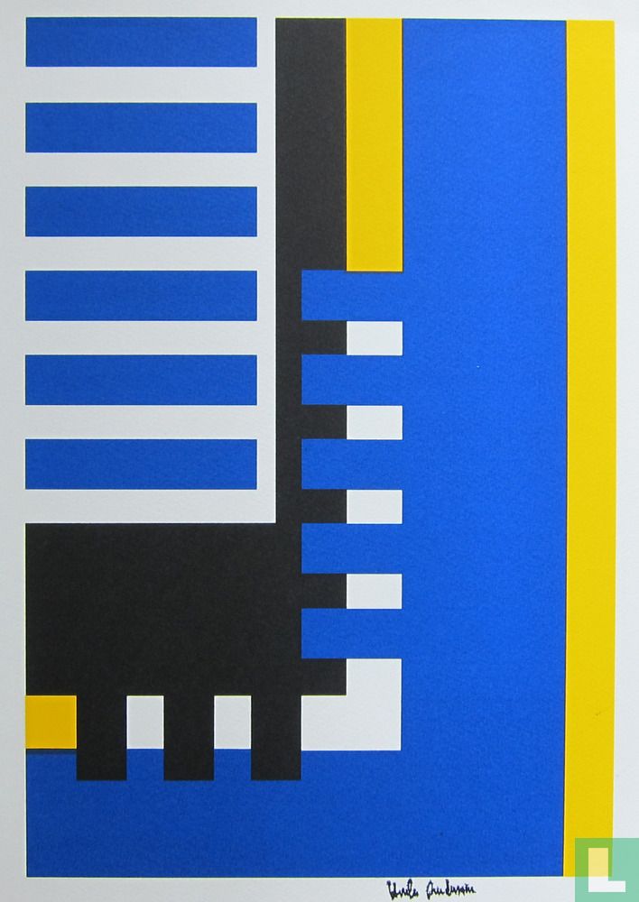 Charles Biederman - Litho