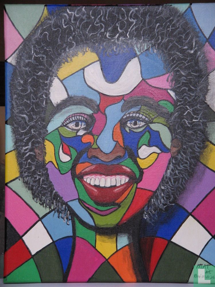 Négresse en couleur
