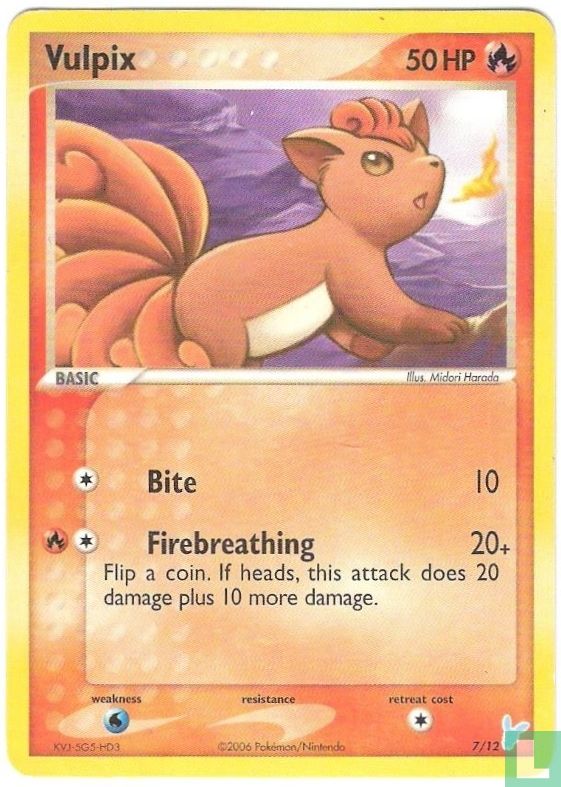 Vulpix - Minum
