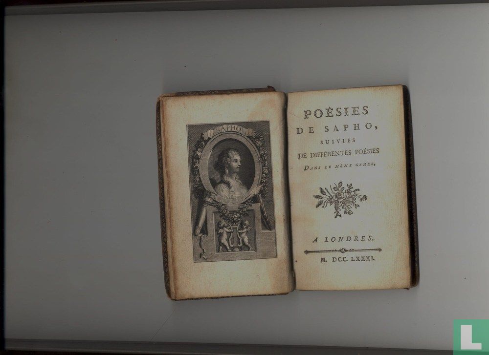 Poésies de Sapho