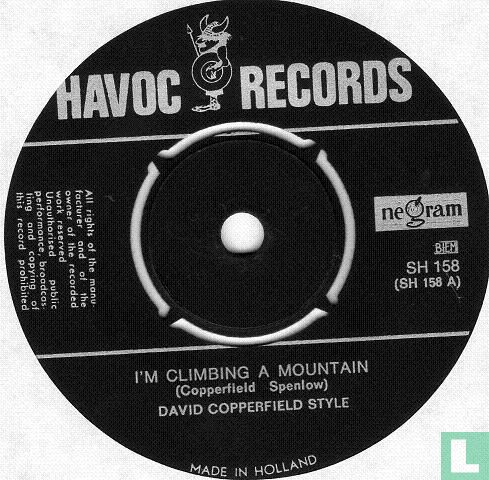 I'm climbing a mountain