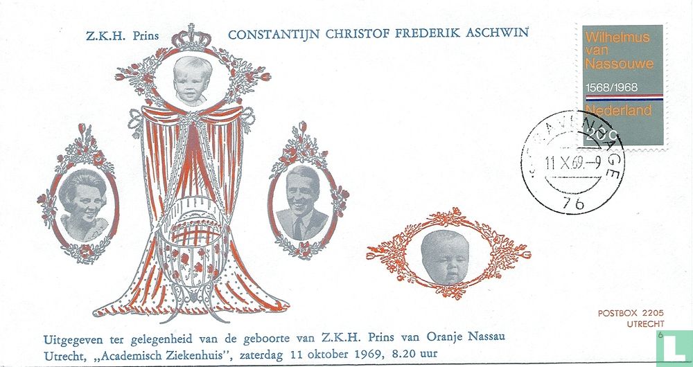 Birth Prince Constantijn