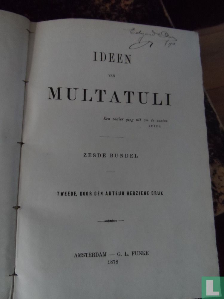 Ideën van Multatuli - deel 6