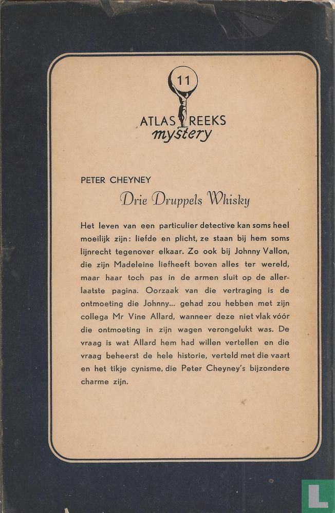 Drie druppels whisky