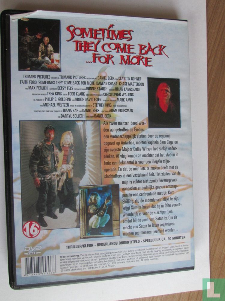 Sometimes They Come Back... For More