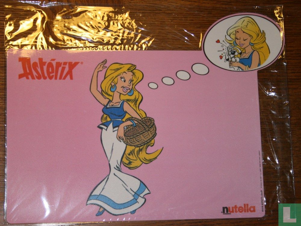 Set de table Astérix Nutella Ferrero