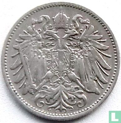 Austria 20 heller 1893