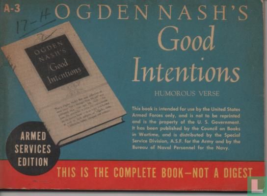 Good intentions