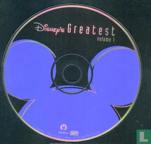Disney's greatest: volume 1