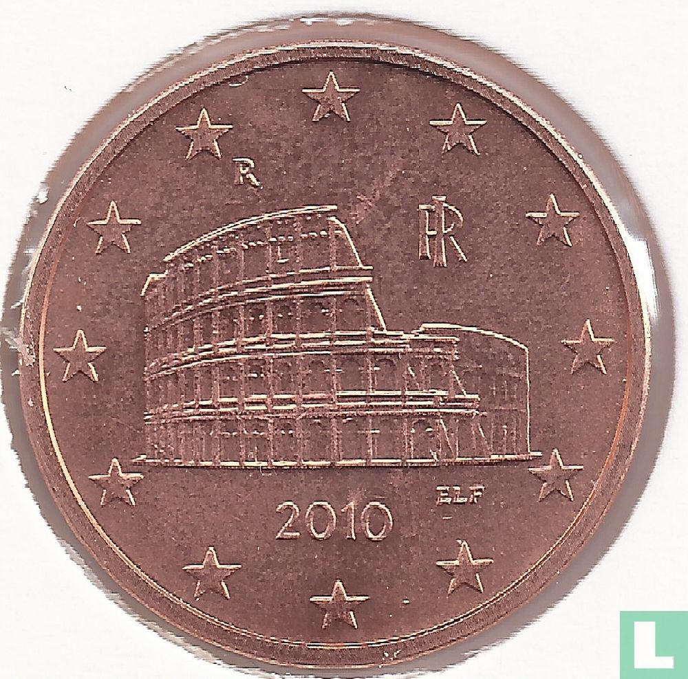 Italie 5 cent 2010