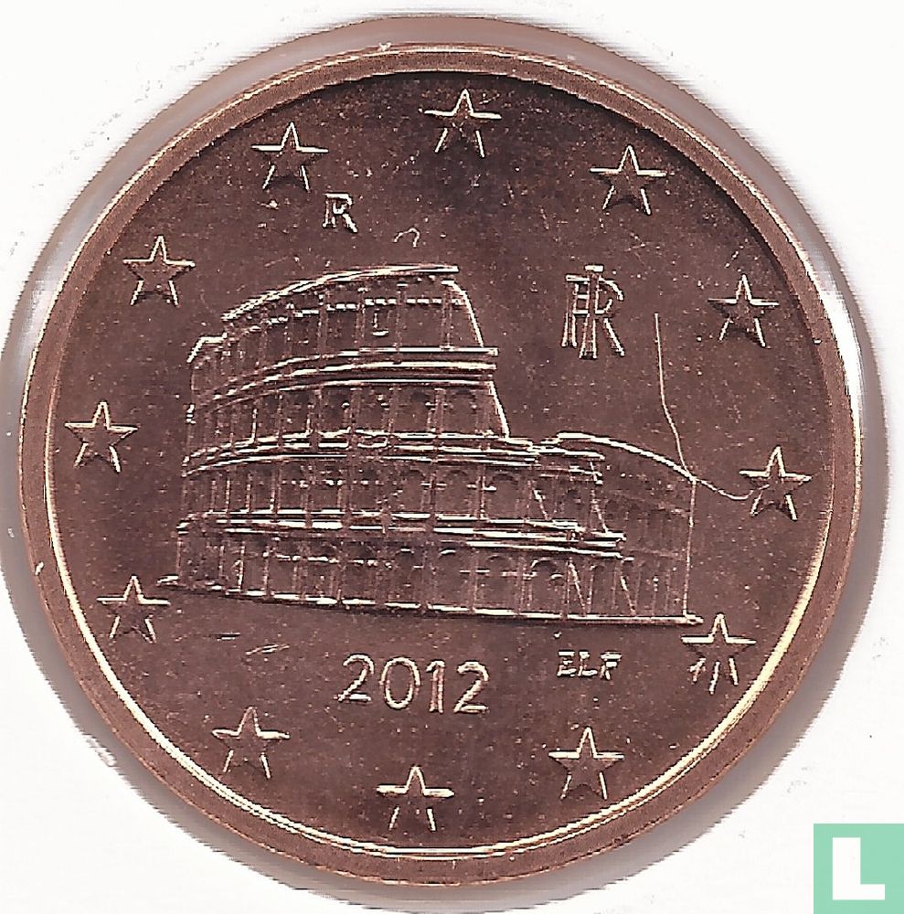 Italië 5 cent 2012