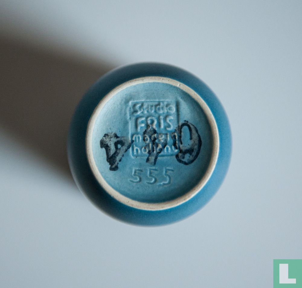 Vase 555 - blau