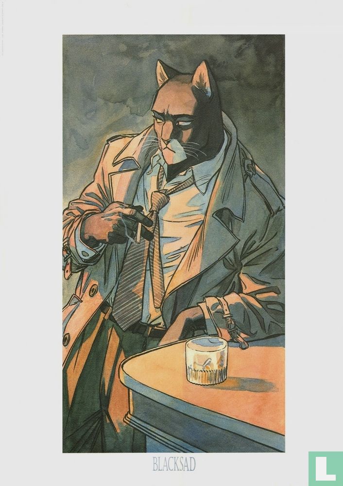 Blacksad au bar