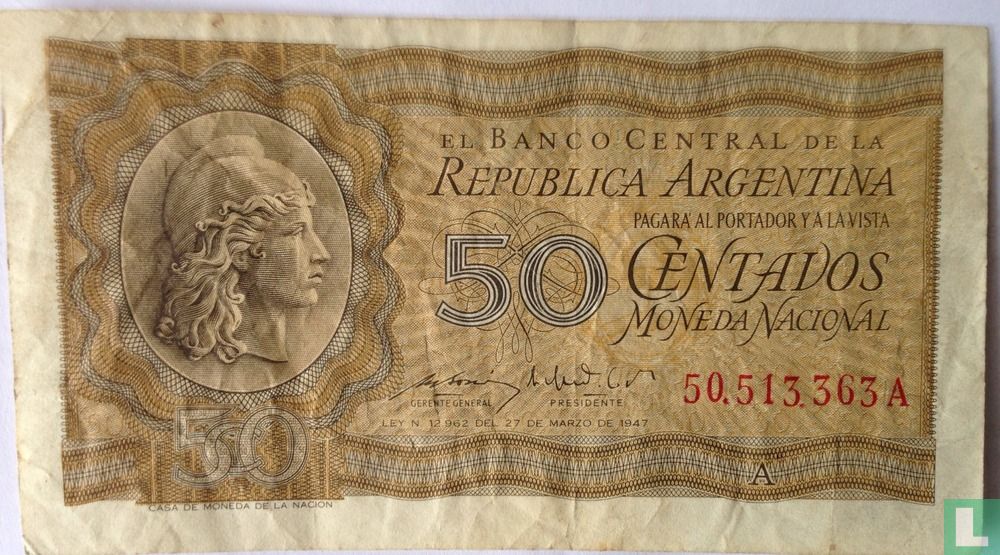 Argentinië 50 Centavos