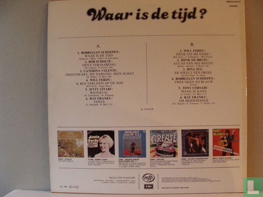Waar is de tijd