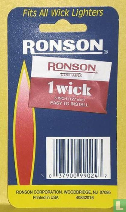 Ronson 1 Wick