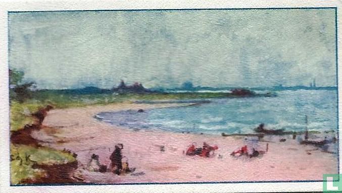 Muiderberg. Strand