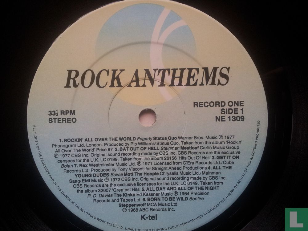 Rock Anthems