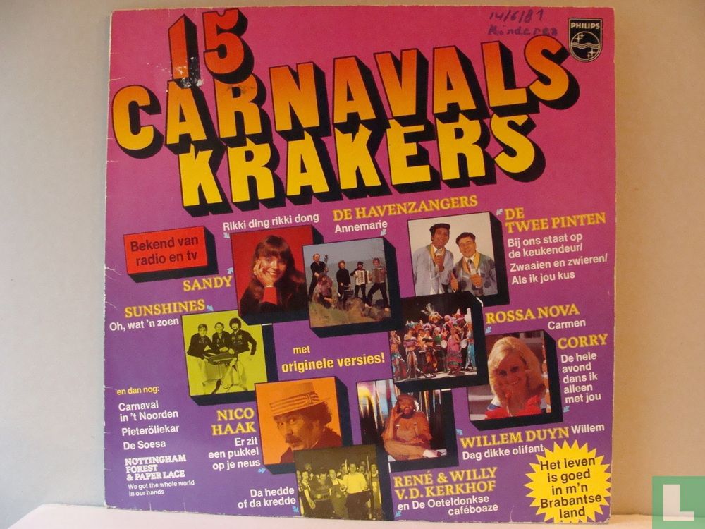 15 Carnavalskrakers